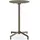 BEST Freizeitmöbel Versa Stehtisch rund höhenverstellbar 205 x 205 cm Cappuccino