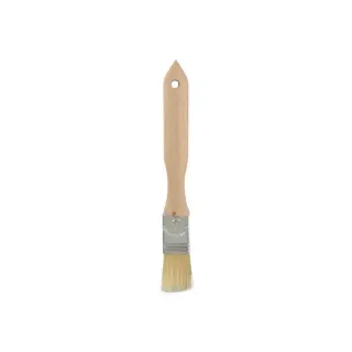 Waldkraft Backpinsel aus Buchenholz, 19,5 x 2,4 cm 10011 01 23 600 , Holzpinsel mit gebleichten Naturborsten