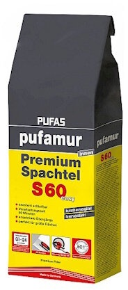 Pufamur Premium-Spachtel S60 easy - 5kg Sack