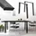 ML-Design Tischbeine Loft 75x72 cm Industrial, aus Stahl Industriedesign, U-Form, Metall Tischgestell