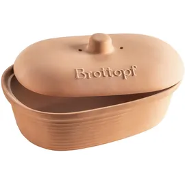Mäser Brottopf Keramik Braun
