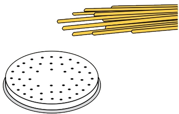 Fimar Nudelformscheibe Spaghetti 50