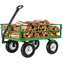 VEVOR Bollerwagen Transportwagen Gartenwagen Gerätewagen Handwagen 110x75x67cm