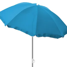 INDA-EXCLUSIV Knickbarer Sonnenschirm Ø 180 cm Blau