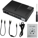 Ronyme Tragbares Mini -UPS -Sicherungsnetzteil Adapter 5V 9V 12V Professional Tragbares Kompakt ununterbrochener Netzteil für Router