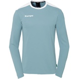 Kempa Emotion 27 langarm Trikot Herren aqua/weiß M