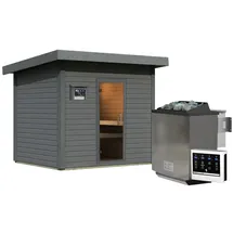 Karibu Caapi 9 kW Bio-Kombiofen + int. Steuerung