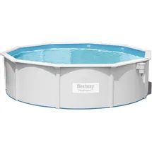 BESTWAY Hydrium Stahlwandpool Komplett-Set Ø 460 x 120 cm inkl. Sandfilteranlage