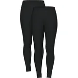 Pieces Leggings PCAMELIA Figurbetont Schwarz XL