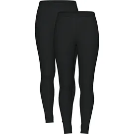 Pieces Leggings PCAMELIA Figurbetont Schwarz XL