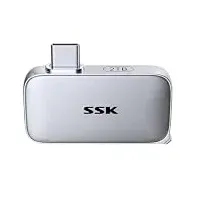 SSK 1TB Externe SSD, USB-C Portable SSD Festplatte Extern bis zu 1050MB/s