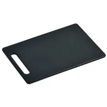 KESPER 30569 Schneidebrett, 37 x 25 x 0,8 cm, schwarz