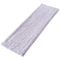MERY - Ersatzbezug Mikrofaser Wischmopp – Trocken- und Nassreinigung, Waschbar, Universell, 100 % Mikrofaser, 47 x 15 cm