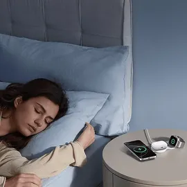 Anker Nano 3-in-1 Kabelloses Ladegerät Apple, Weiß