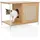 hjh living Kittyhome 1 / Katzenhaus Weiß/Buche