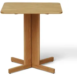 Form & Refine - Quatrefoil Tisch, 68 × 68 cm, Eiche