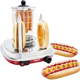Salco SHO-6, 450 W, 96901202-0 bunt (rot, silberfarben) Hotdog-Maker