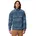 Helvetia II Printed Half Snap Fleece Blau L