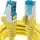 1aTTack 1aTTack.de 3 Meter - CAT6a - Netzwerkkabel gelb - 1 Stück CAT 6 A Patchkabel 10000 Mbit s SFTP PIMF 500 MHz kompatibel zu CAT5 CAT6 CAT7 DSL Internet Switch Router