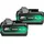 Hikoki Multi Volt Akku 2 Stück 18 V 5,0 Ah / 36 V 2,5 Ah