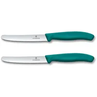 Victorinox Swiss Classic Frühstücksmesser 11 cm 2-tlg. Grün