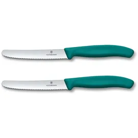 Victorinox Swiss Classic Frühstücksmesser 11 cm 2-tlg. Grün