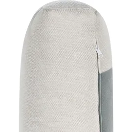 Beliani Sofa 3-Sitzer Alla Stoff Hellbeige