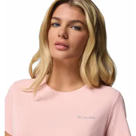 Columbia Zero Rules Light Crew T-Shirt Pink Sand M