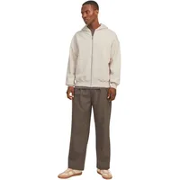JACK & JONES Sweatjacke Moonbeam mit Kängurutasche-S