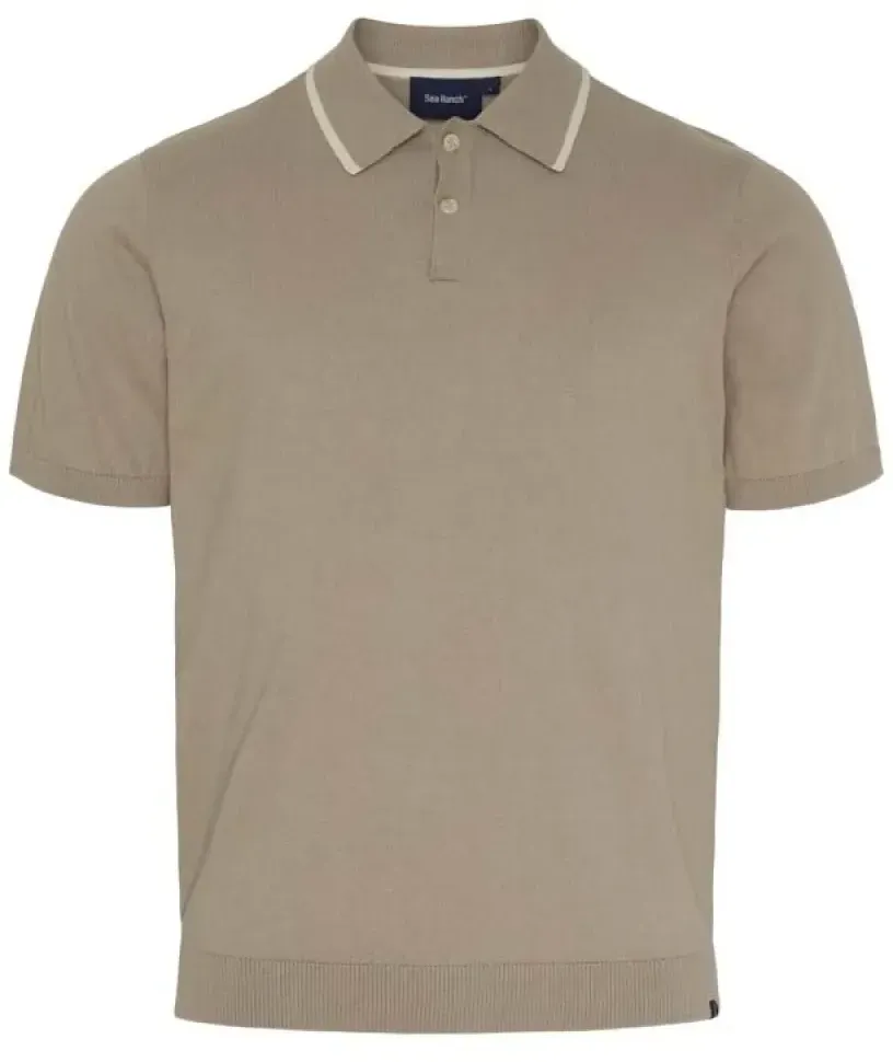 Sea Ranch Gregor Kurzarm-poloshirt - Cobblestone - 2XL