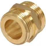 Wip Doppelnippel aus Messing 3/4"AG x 3/4"AG