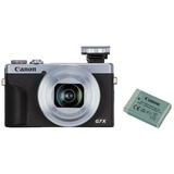 Canon PowerShot G7X Mark III Battery Kit incl. Zusatzakku silber