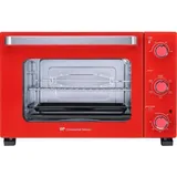 CONTINENTAL EDISON CEMF35R rot - 1500 W - Drehspieß, natürliche Konvektion - Rot