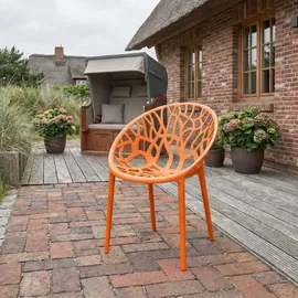 CLP Hope Stapelstuhl 59 x 60 x 80 cm orange 4 St.