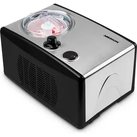 Medion MD 18387 Eismaschine Schwarz/Silber 1,5 l