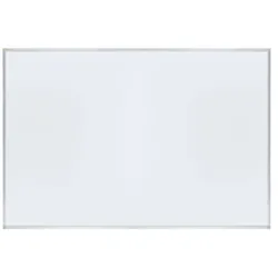 Franken Schreibtafel X-tra!Line Emaille, Aluminiumrahmen, 1800 x 900 mm, weiß