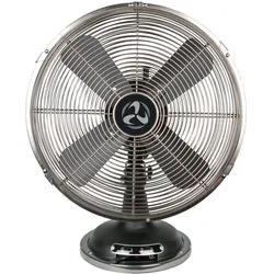 CasaFan Tischventilator TRADITION TV 30 II Schwarz Schwarz