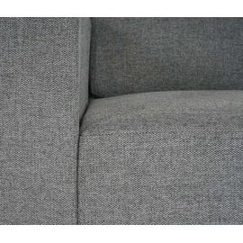 Mendler Modular 4-Sitzer Sofa Couch Lyon, Stoff/Textil ~ grau