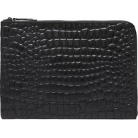 Liebeskind Berlin PB Croco Laptop Case, Onesize (HxBxT 18cm x 25cm x 1cm), Black