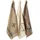 DII French Style Tabletop Kitchen Collection Geschirrtuch-Set, 45,7 x 71,1 cm, verschiedene französische Maserung, 3-teilig