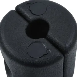 vidaXL Pavillon-Gewichte 4 Stück Schwarz 0,0 x 0,0 m