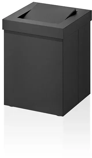 Decor Walther DW 1130 Papierkorb - schwarz matt
