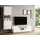 OTTO home Wohnwand OTTO HOME "Toledo", weiß (weiß, sanremo, weiß hgl, sanremo), B:212cm, Kastenmöbel-Sets, Wohnwand