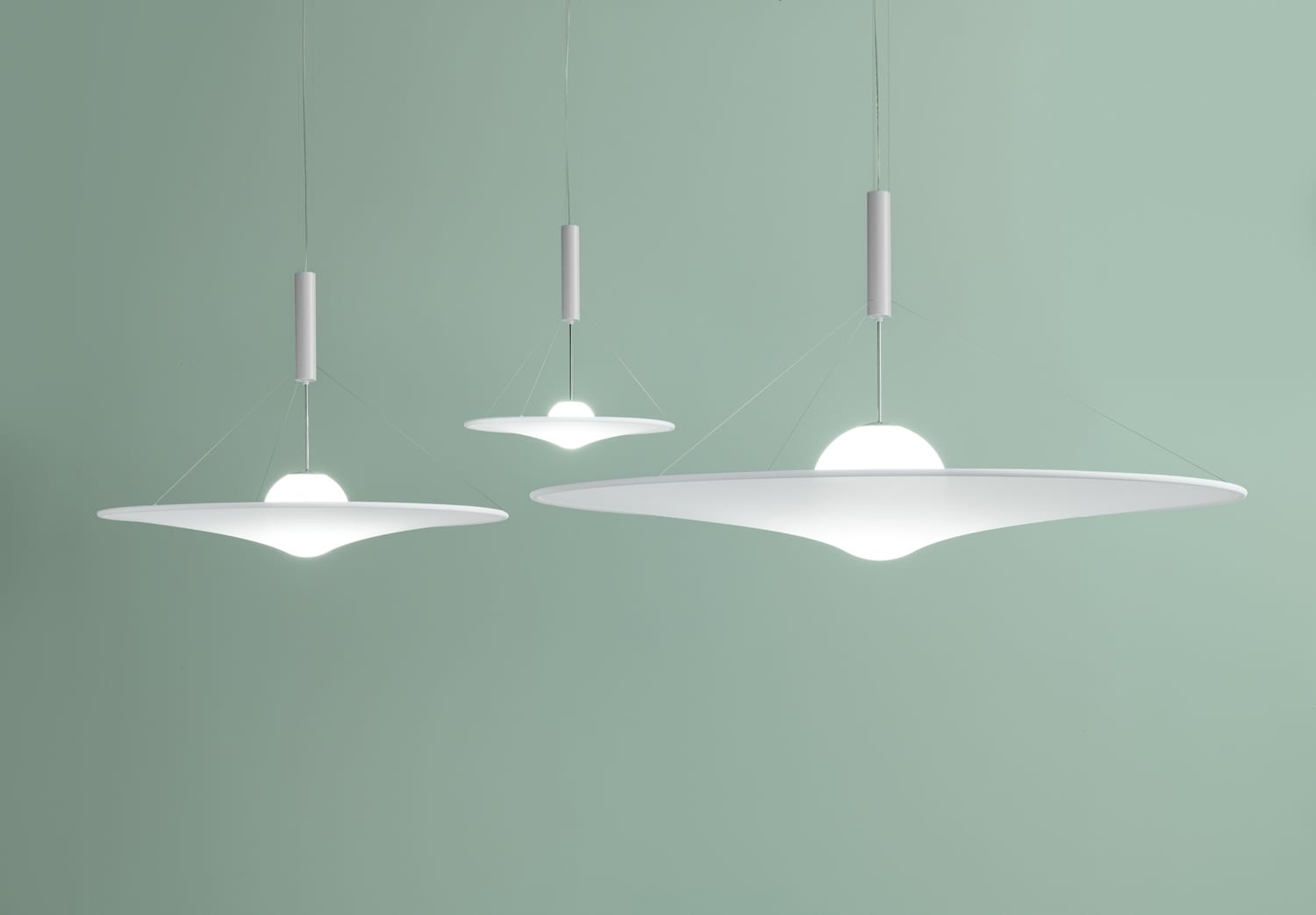 Einzigartige Design LED Hängeleuchte Manto Axo Light - 120 cm