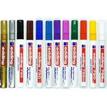 edding Lackmarker 750 blau 10 St.