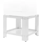 xavax Gigant Universalsockel für Waschmaschine/Trockner mit Bodenfach 60x60cm (Zubehör Waschmaschine und Trockner (00111380)