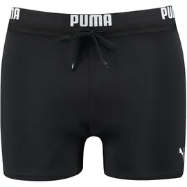 Puma Badehose Logo Schwarz L