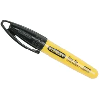 Stanley Marker, feine Spitze, Mini, schwarz