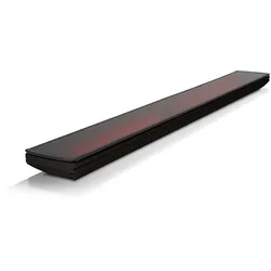 HEATSCOPE VISION VT Heizstrahler mit Fernbedienung: Schwarz - 2200 Watt - mit Fernbedienung