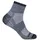 WrightSock Escape Quarter Wandersocken 2 Paar Schwarz/Grau S